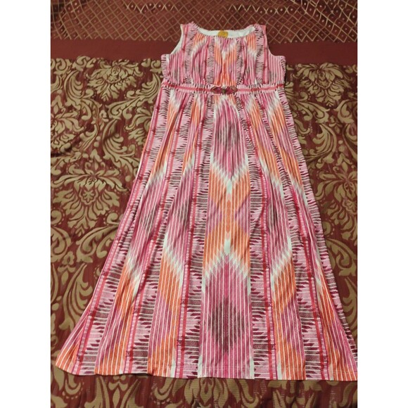 Ruby Rd. Dresses & Skirts - Women’s Ruby Rd Maxi Dress Medium Multi Colored  Sleeveless